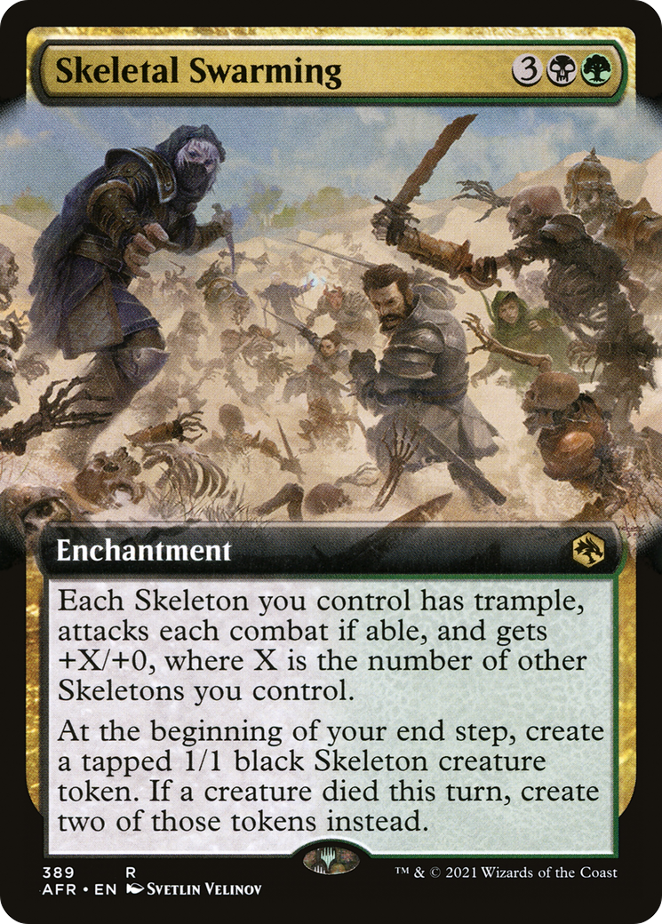Skeletal Swarming (Extended Art) - [Adventures in the Forgotten Realms]: (Extended Art)