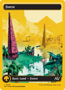 Forest (0516) (First-Place Foil): (Full Art) [Aetherdrift] Foil