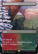 Karplusan Forest (Borderless Alternate Art) [Dominaria United]