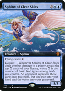 Sphinx of Clear Skies (Extended Art) - [Dominaria United]: (Extended Art)
