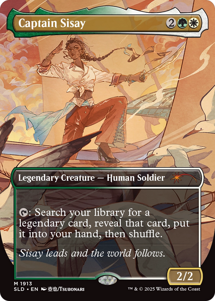 Captain Sisay - Secret Lair Drop (Borderless)