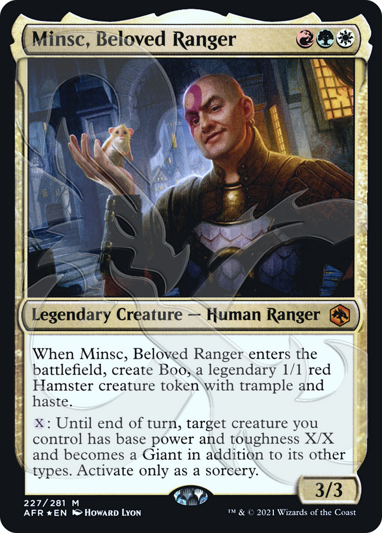 Minsc, Beloved Ranger - [Adventures in the Forgotten Realms Promos] Foil