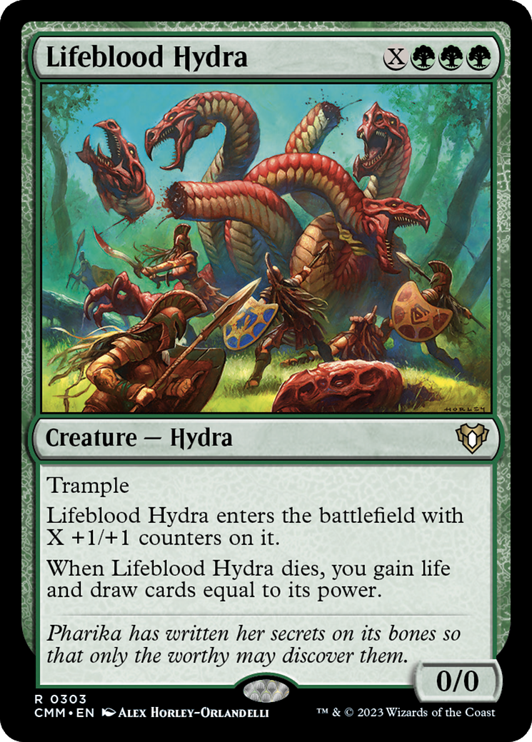 Lifeblood Hydra - [Commander Masters]
