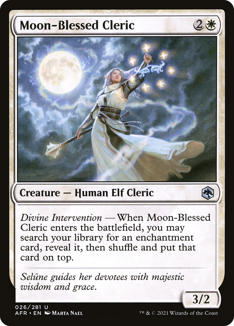 Moon-Blessed Cleric [Adventures in the Forgotten Realms]