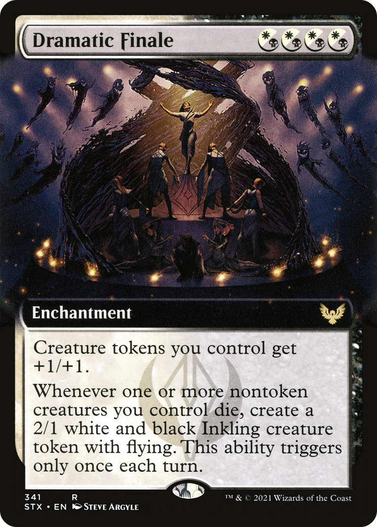 Dramatic Finale (Extended Art): (Extended Art) [Strixhaven: School of Mages]