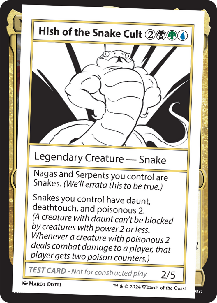 Hish of the Snake Cult [Mystery Booster 2]
