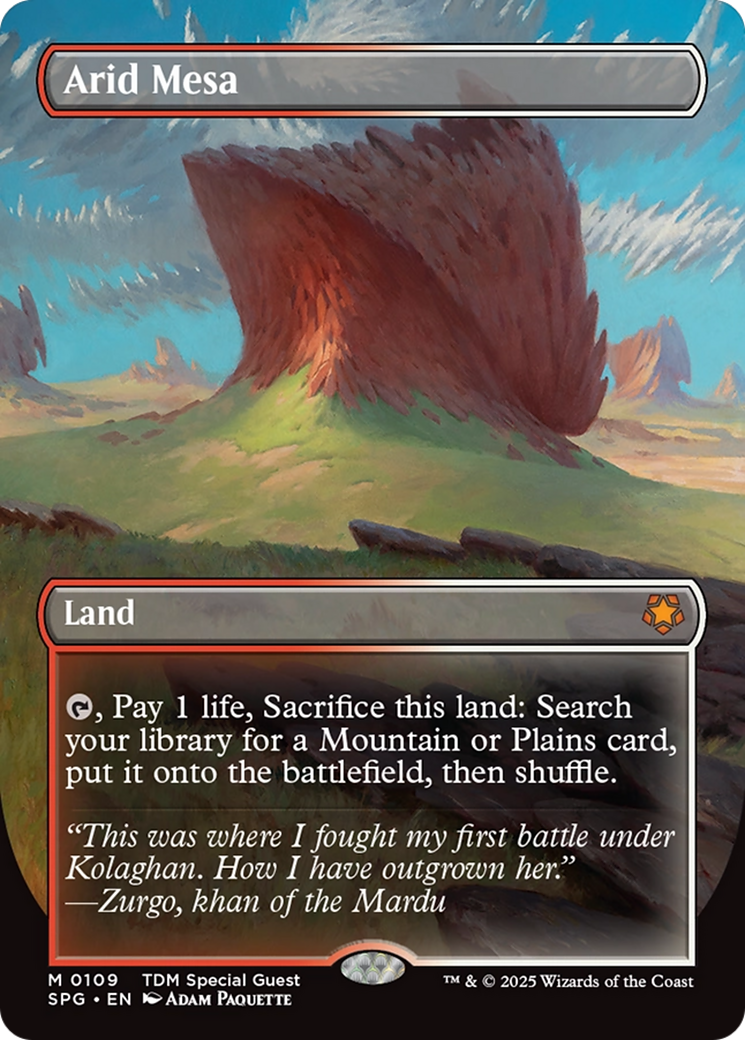 Arid Mesa (Borderless) - Special Guests