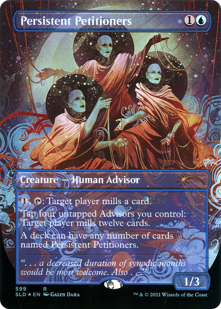 Persistent Petitioners (599) [Secret Lair Drop] (Borderless) Foil