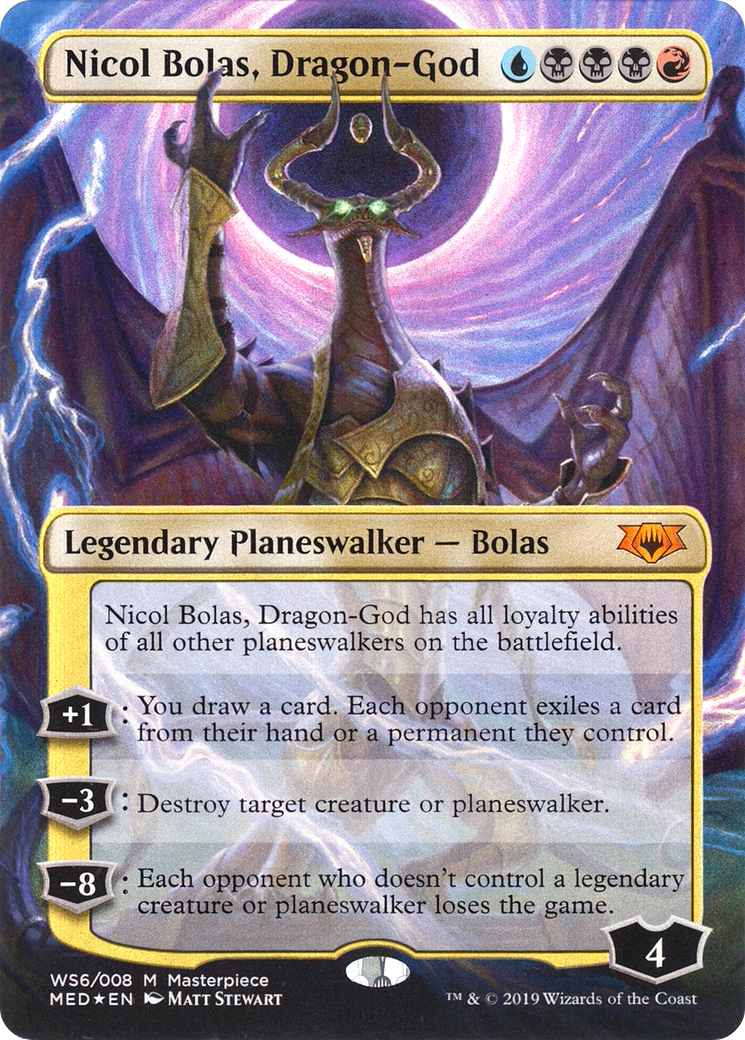 nicol bolas cards mtg Magic: the Gathering - Bolas, Planeswalker (199) 2UUBBRR Nicol Bolas, the Ravager/Nicol Bolas,