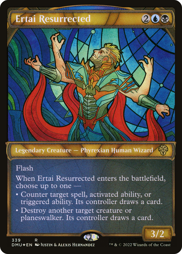 Ertai Resurrected (Textured Foil): (Showcase) [Dominaria United] Foil