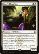 Boss's Chauffeur - New Capenna Commander Promos Foil