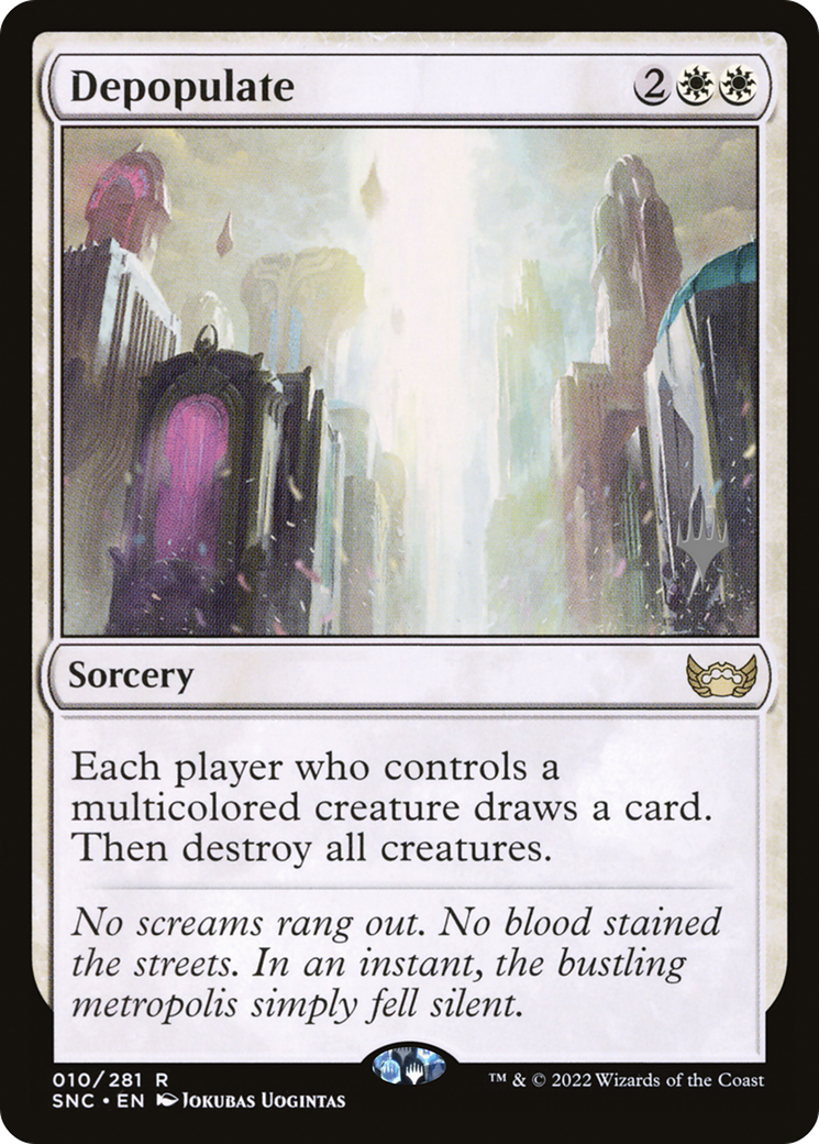 Depopulate [Streets of New Capenna Promos]