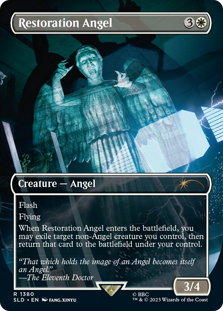 Restoration Angel [Secret Lair Drop] (Borderless)