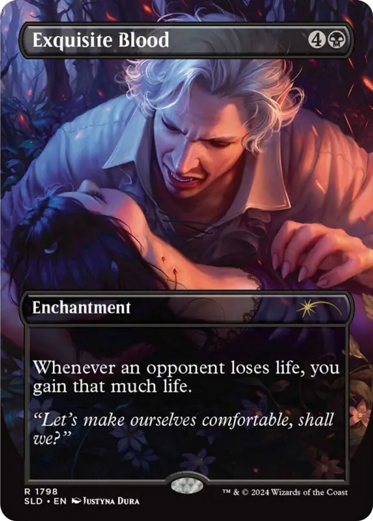 Exquisite Blood (Borderless) [Secret Lair Drop]