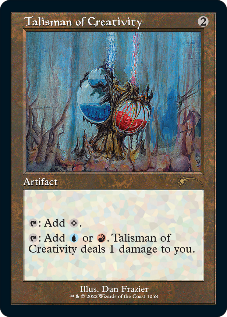 Talisman of Creativity (Retro Frame) [Secret Lair Drop]