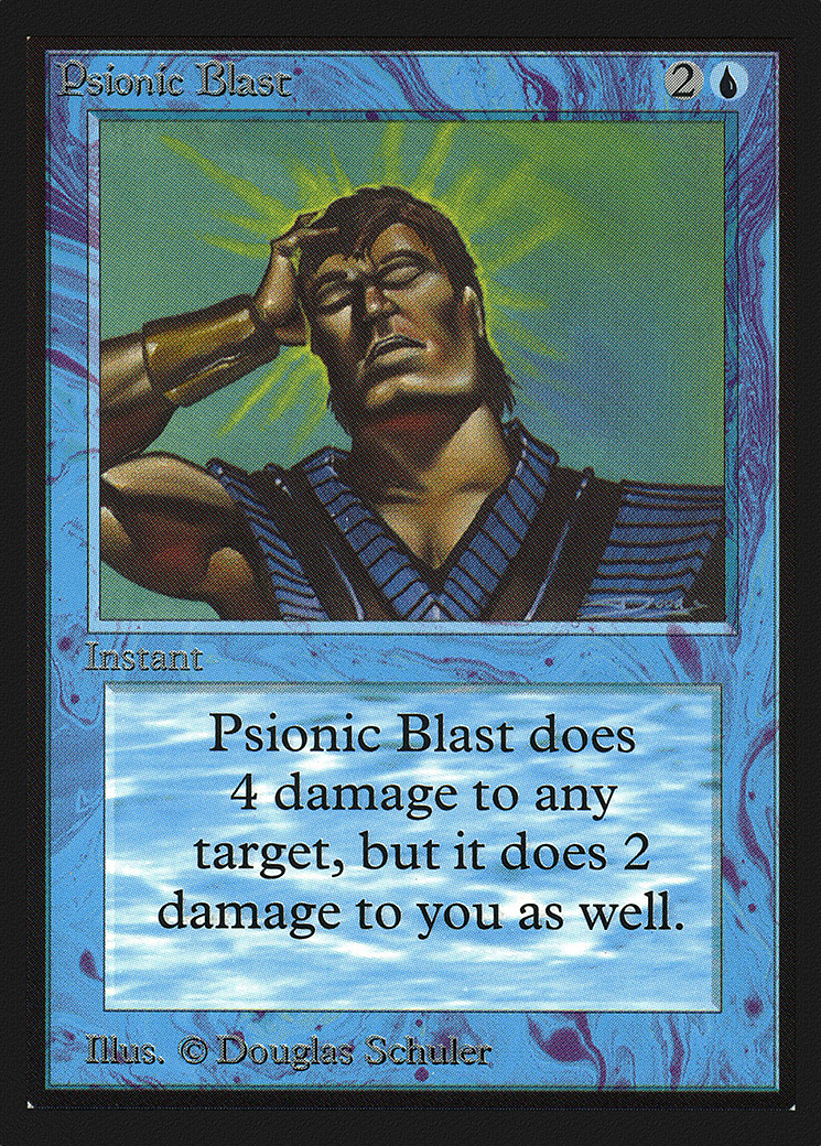 Psionic Blast [International Collectors' Edition]