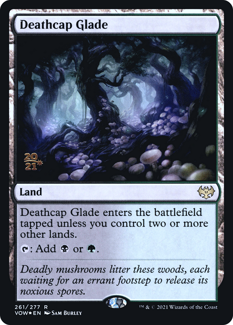 Deathcap Glade [Innistrad: Crimson Vow Promos] Foil