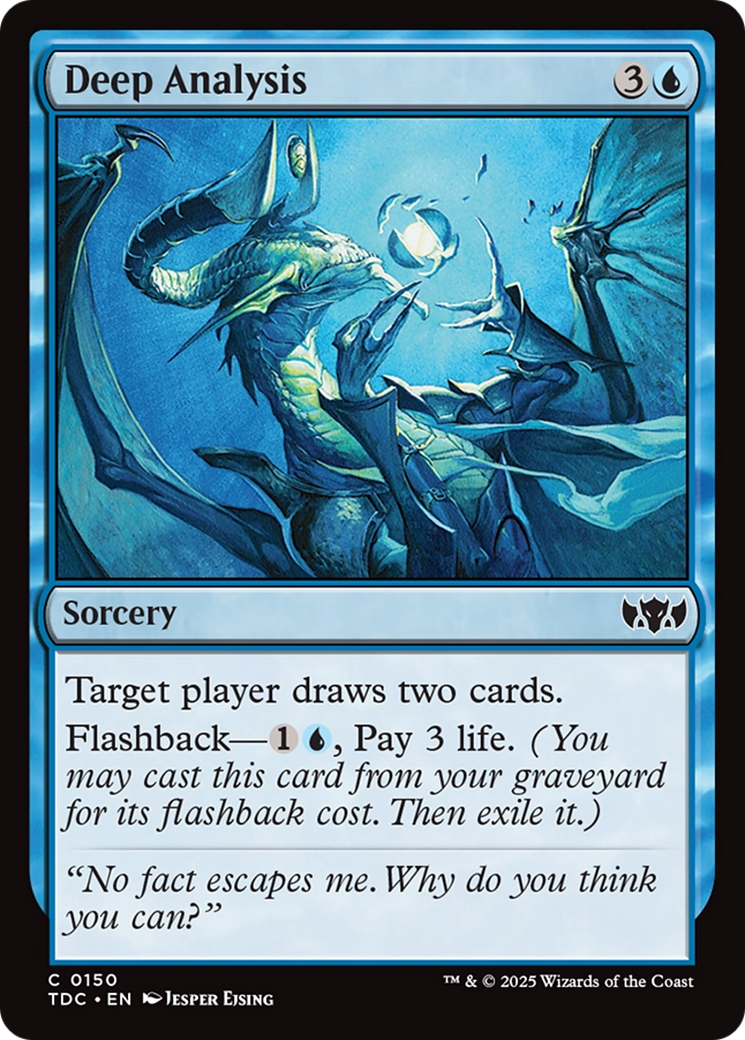 Deep Analysis [Commander: Tarkir: Dragonstorm]