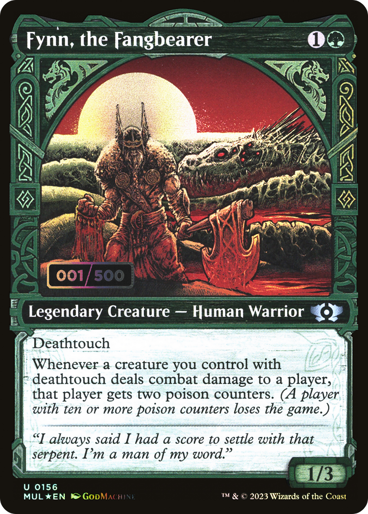 Fynn, the Fangbearer (Serial Numbered): (Showcase) [Multiverse Legends] Foil