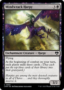 Mindwrack Harpy - [Commander Masters]: (enchantment)