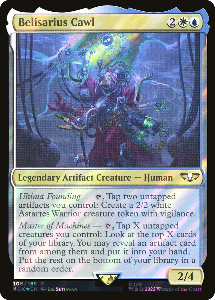 Belisarius Cawl (Surge Foil) - Warhammer 40,000 Commander Foil