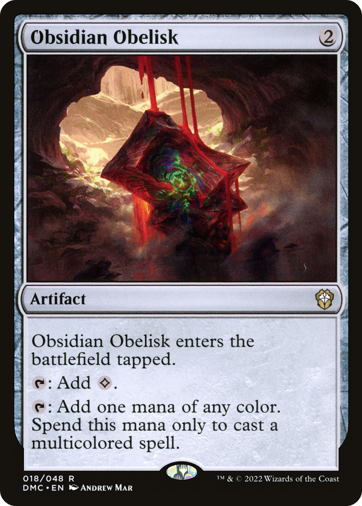 Obsidian Obelisk - [Dominaria United Commander]