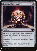 Commander's Sphere [The List]