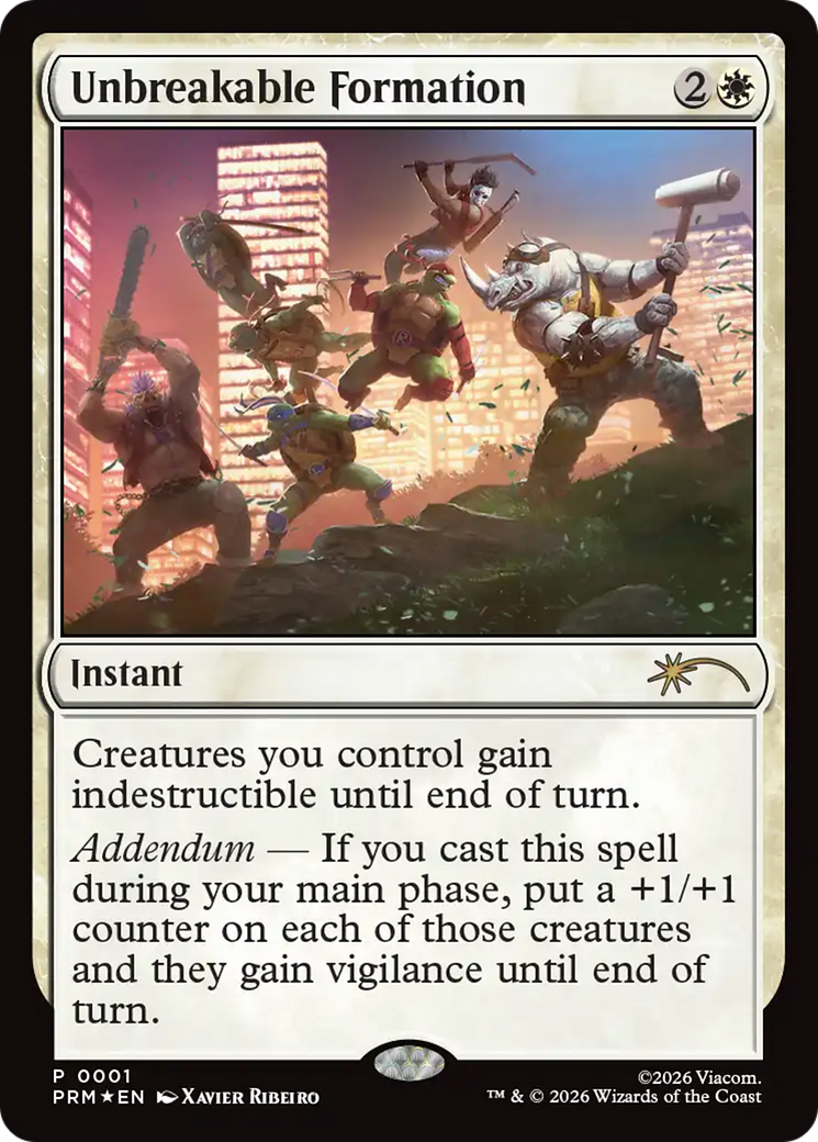 Unbreakable Formation [Media Promos]