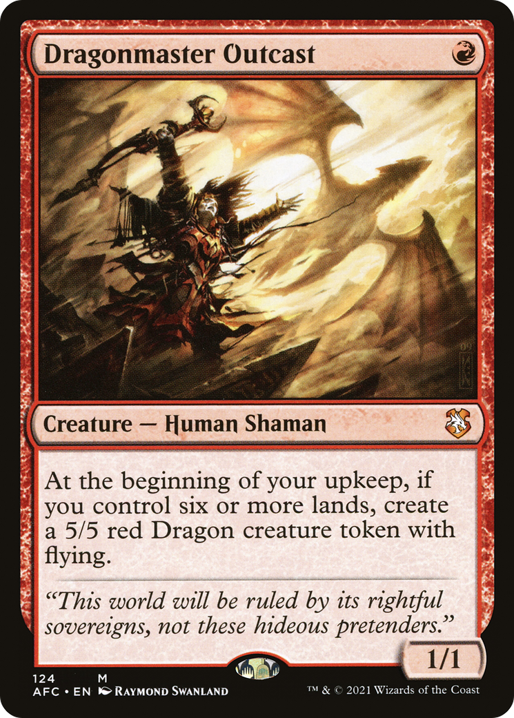 Dragonmaster Outcast [Forgotten Realms Commander]