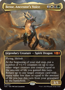 Betor, Ancestor's Voice (Borderless) - Commander: Tarkir: Dragonstorm