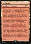Mountain (257) (Full-Text Lands) [Secret Lair Drop]