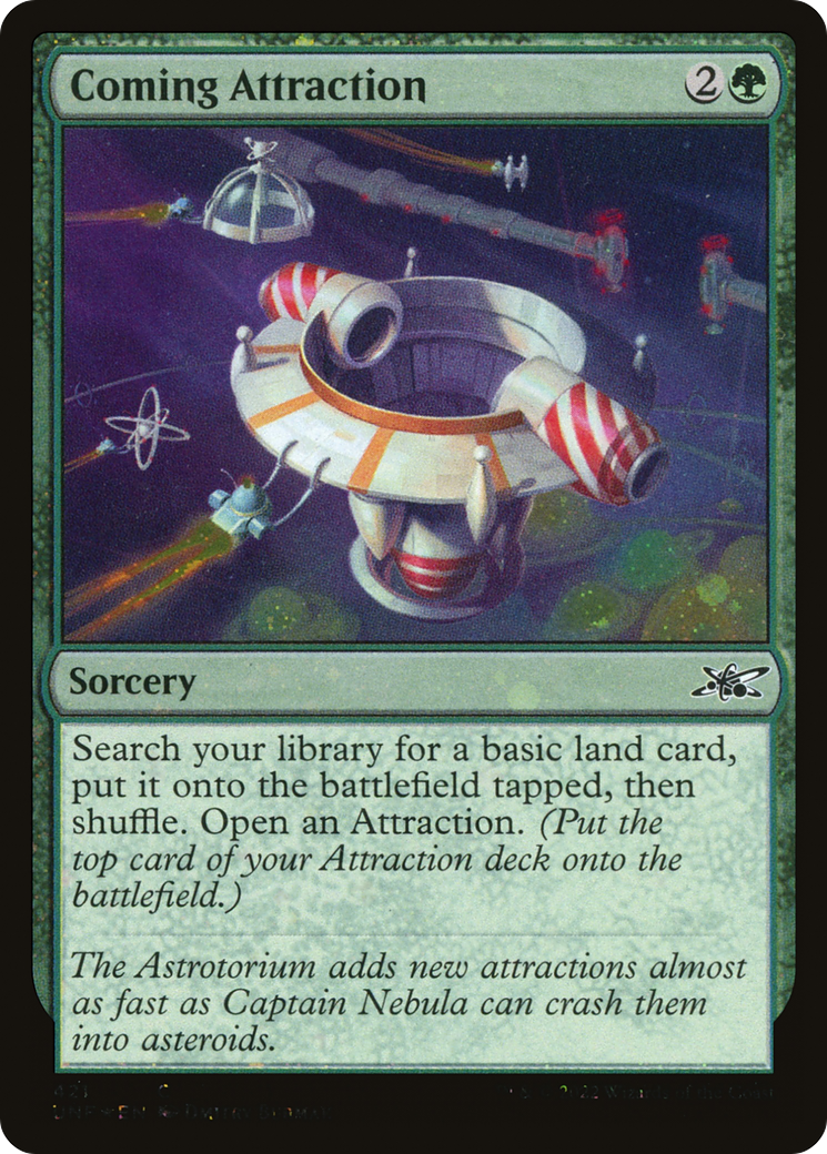 Coming Attraction (Galaxy Foil) [Unfinity] Foil