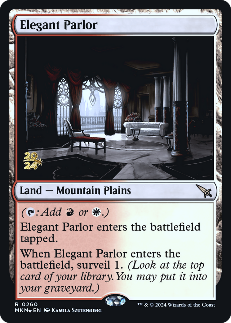 Elegant Parlor [Murders at Karlov Manor Promos] Foil