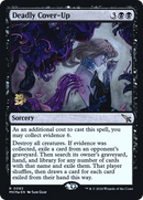 Deadly Cover-Up [Murders at Karlov Manor Promos] Foil