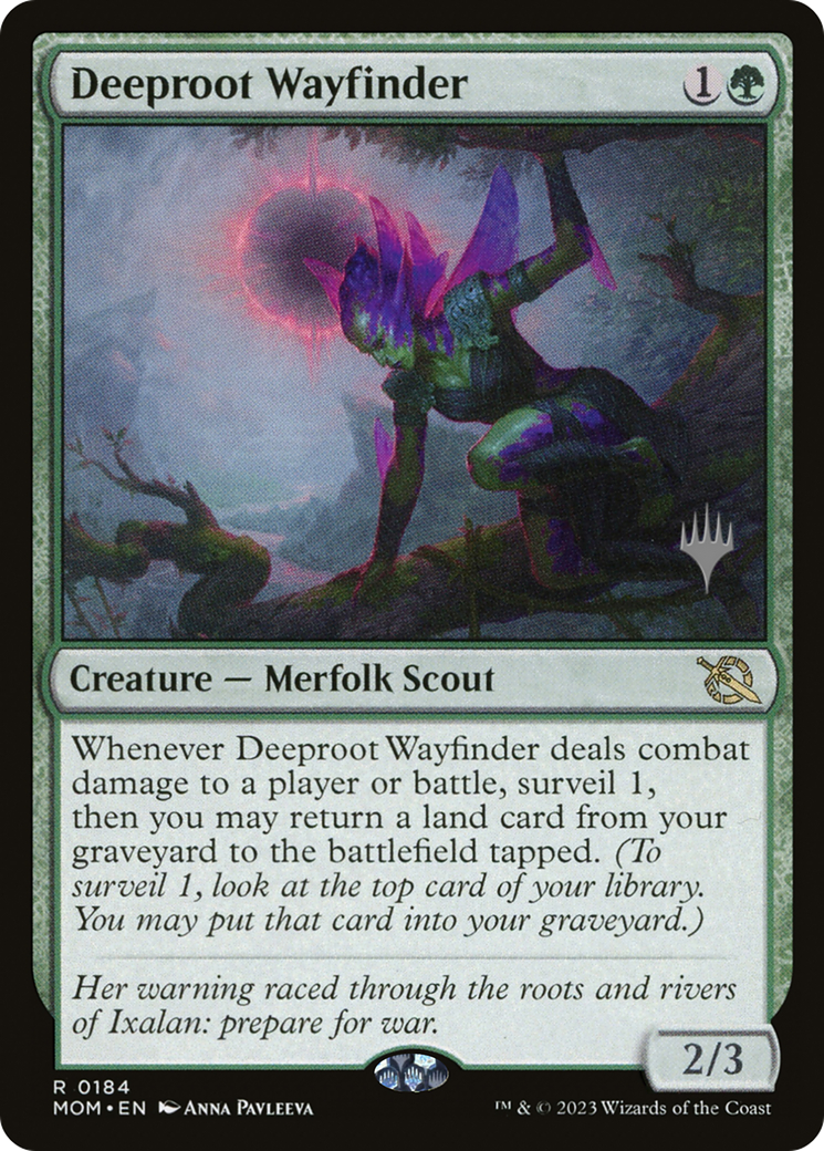 Deeproot Wayfinder [March of the Machine Promos]