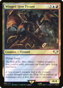Winged Hive Tyrant (Surge Foil) [Warhammer 40,000]