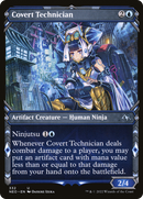 Covert Technician (Showcase): (Showcase) [Kamigawa: Neon Dynasty]