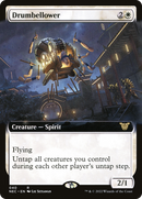 Drumbellower (Extended Art) [Kamigawa: Neon Dynasty Commander]