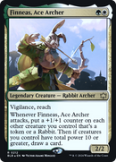 Finneas, Ace Archer [Bloomburrow Promos] Foil