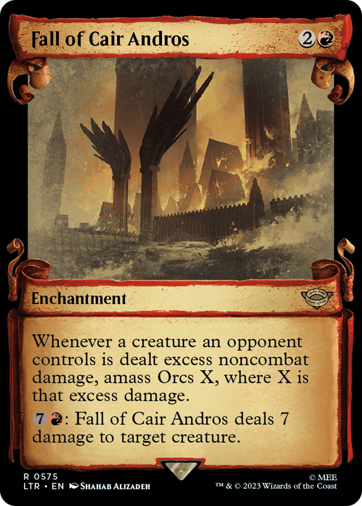 Fall of Cair Andros (Showcase Scrolls): (Showcase) [The Lord of the Rings: Tales of Middle-earth]