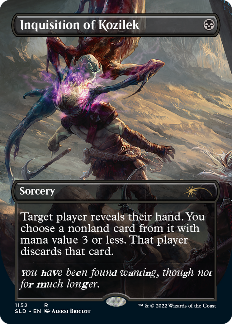 Inquisition of Kozilek (Borderless) [Secret Lair Drop]