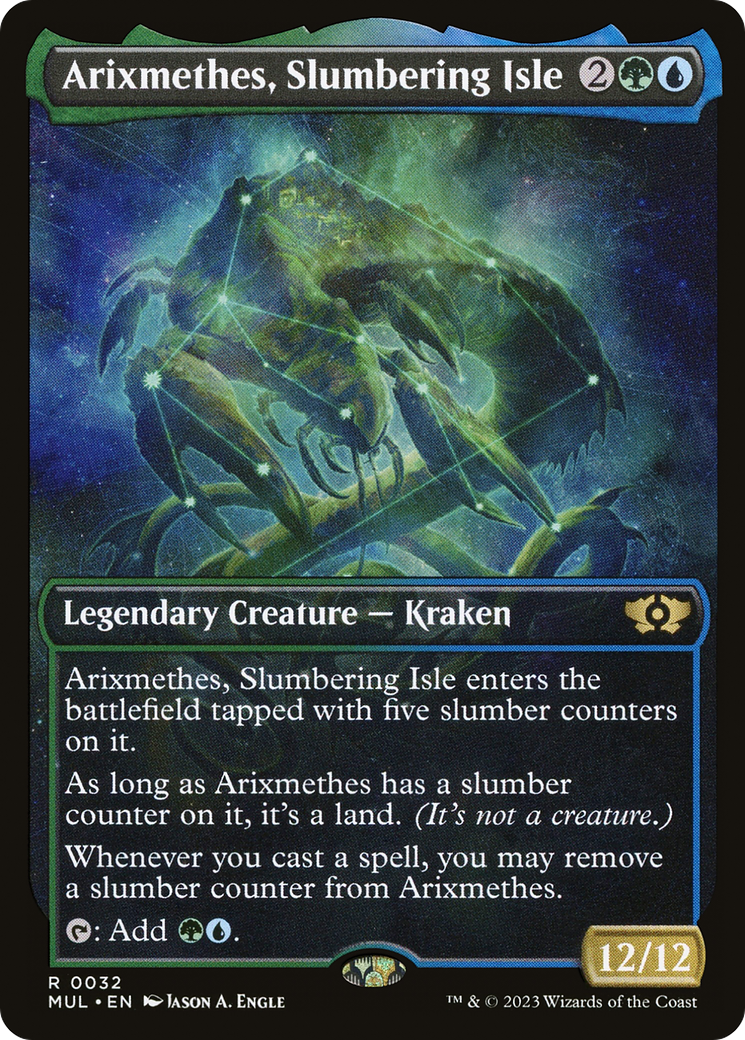Arixmethes, Slumbering Isle - Multiverse Legends: (Showcase)