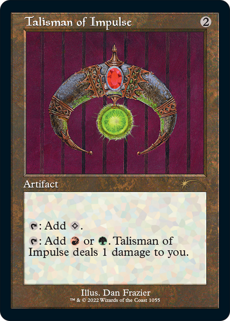 Talisman of Impulse (Retro Frame) [Secret Lair Drop]