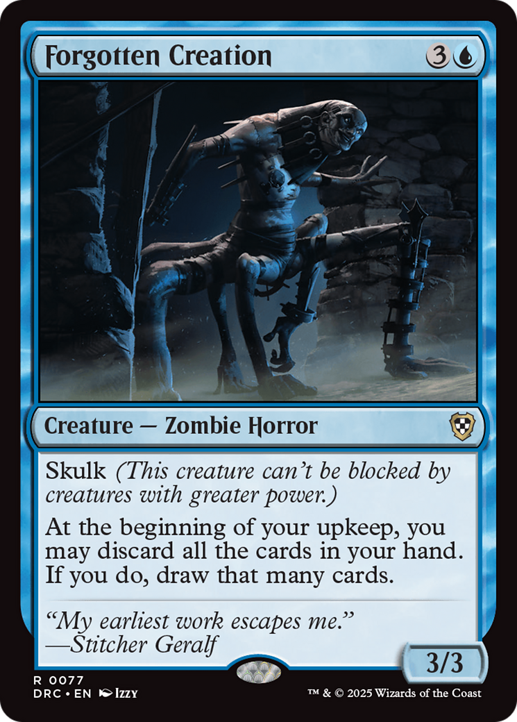 Forgotten Creation [Commander: Aetherdrift]
