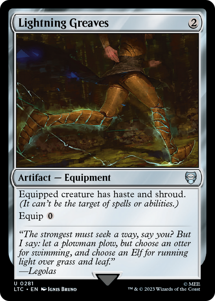 Lightning Greaves - [Tales of Middle-earth Commander]