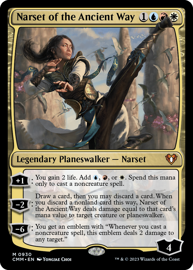 Narset of the Ancient Way - [Commander Masters]