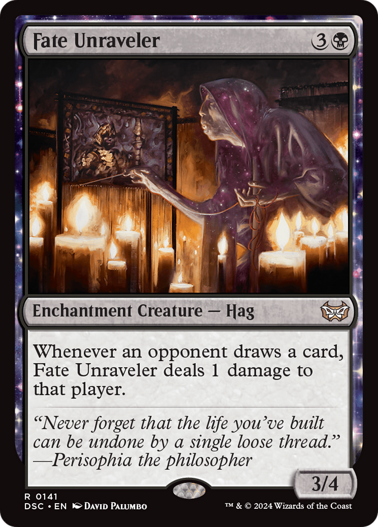 Fate Unraveler: (enchantment) [Duskmourn: House of Horror Commander]