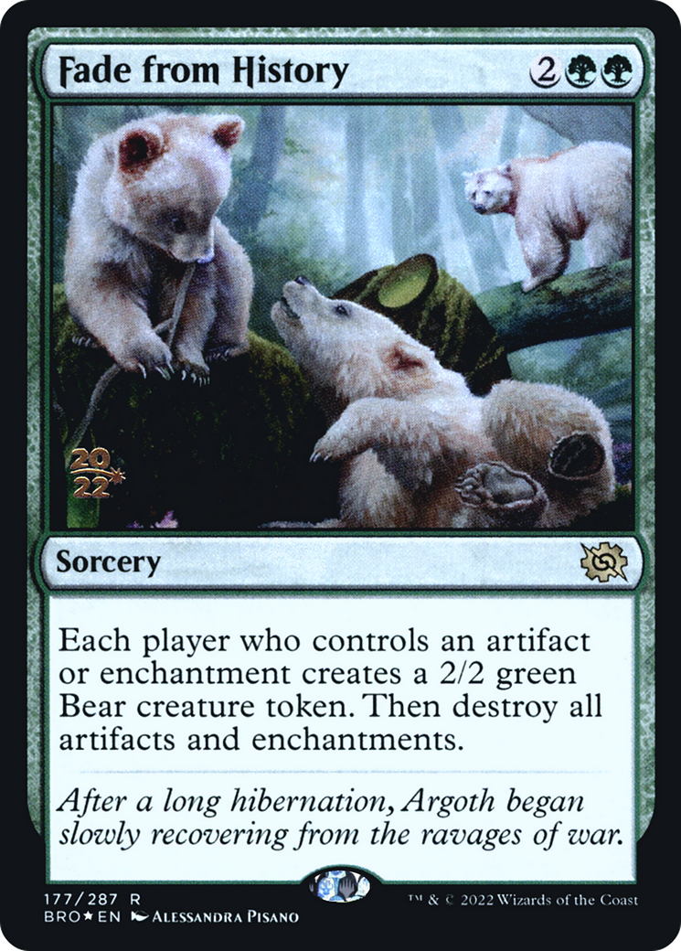 Fade from History [The Brothers' War Promos] Foil