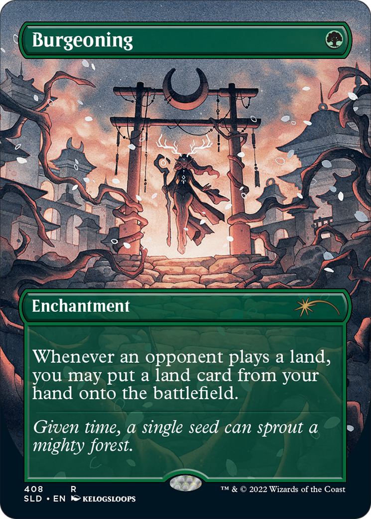 Burgeoning (Borderless) [Secret Lair Drop]