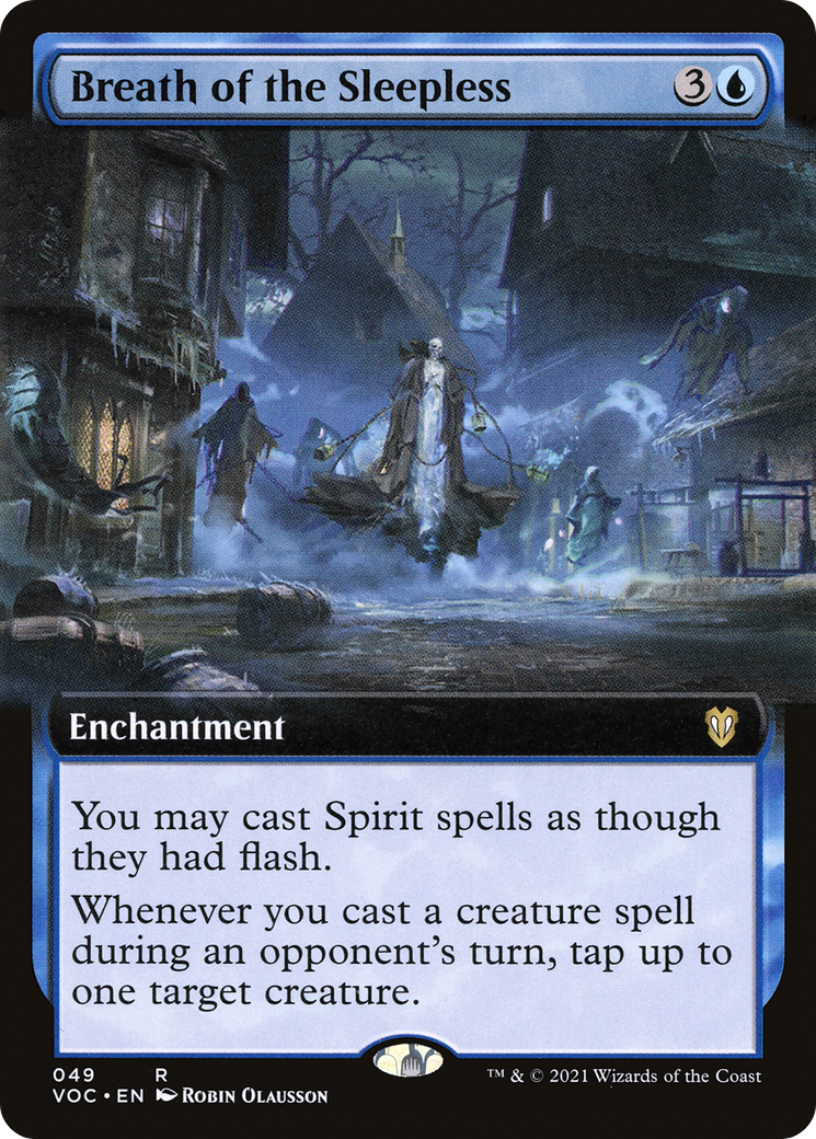 Breath of the Sleepless (Extended Art) - Crimson Vow Commander: (Extended Art)